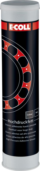 MoS2-Hochdruck-Haftfett
400g schwarz/grau
E-COLL - Detail 1