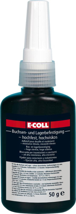 Buchsen- und Lagerkleber
50g hochfest-hochviskos
E-COLL - Detail 1