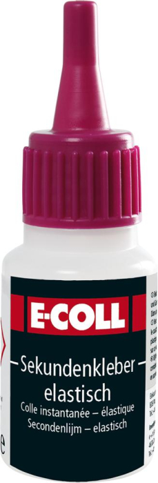 Sekundenkleber
20g elastisch
E-COLL - Detail 1