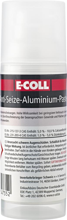 Anti-Seize Thermopaste
50g Flasche
E-COLL - Detail 1