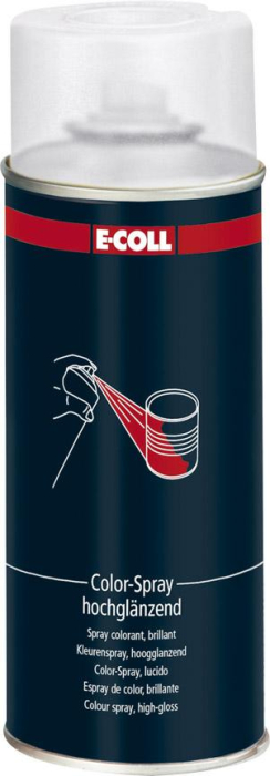 Color-Spray, hochglänzend
400ml klarlack
E-COLL - Detail 1