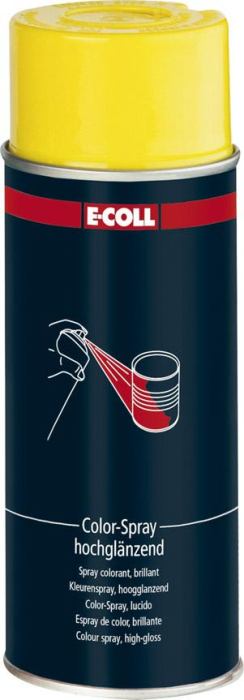 Color-Spray, hochglänzend
400ml rapsgelb
E-COLL - Detail 1