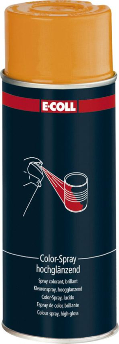 Color-Spray, hochglänzend
400ml hellrotorange
E-COLL - Detail 1