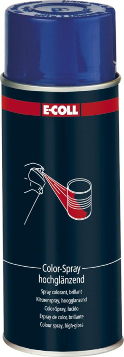 Color-Spray, hochglänzend
400ml ultramarinblau
E-COLL - Detail 1