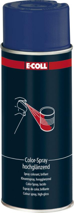 Color-Spray, hochglänzend
400ml kobaltblau
E-COLL - Detail 1