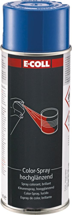 Color-Spray, hochglänzend
400ml verkehrsblau
E-COLL - Detail 1