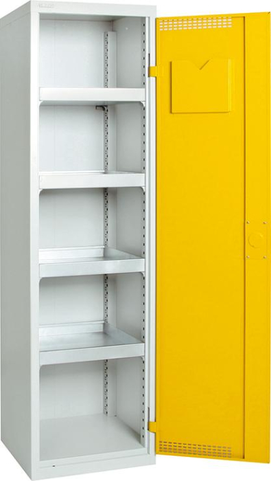 Umweltschrank BASIC plus
1800x500x500 gelb - Detail 1