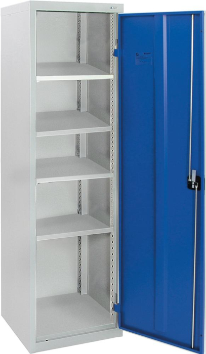 Flügeltürenschrank
B500xT500xH1800 mm
RAL 7035/5010 - Detail 1