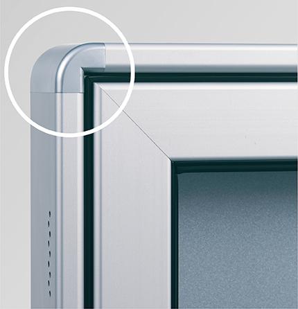 Schaukasten
B1350xT60xH1080 mm
6x3 = 18 Blatt DIN A4 - Detail 1