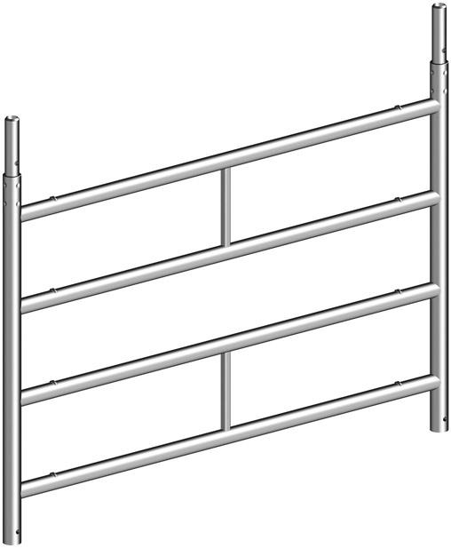 Alu-Standleiter
4 Sprossen
B1500 x H1000 mm - Detail 1