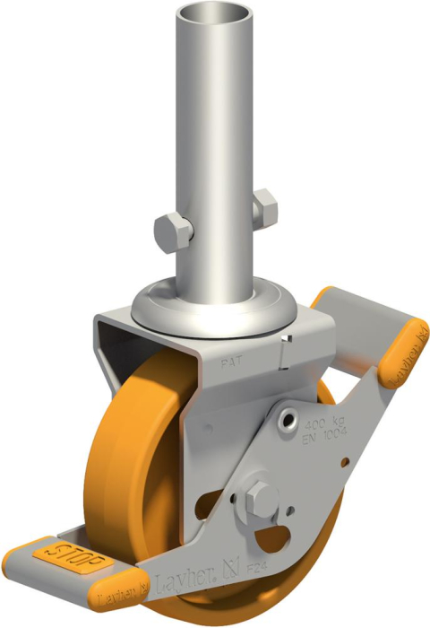 Lenkrolle mit Bremse
Typ 400 Durchmesser 150mm - Detail 1