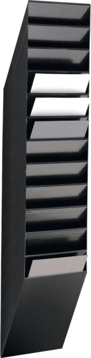 Prospektspender Set Hochf
FLEXIBOXX 12 A4 Schwarz - Detail 1
