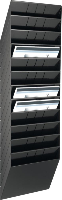 Prospektspender Set Querf
FLEXIBOXX 12 A4 Schwarz - Detail 1