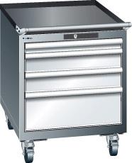 Schubladenschrank 27x36E
B564xT725xH723mm
RAL 7035 - Detail 1