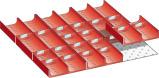 Muldeneinsatz-Set
für FH 50 mm 27x27 E
2-tlg,9 Mulden,20 Wände - Detail 1