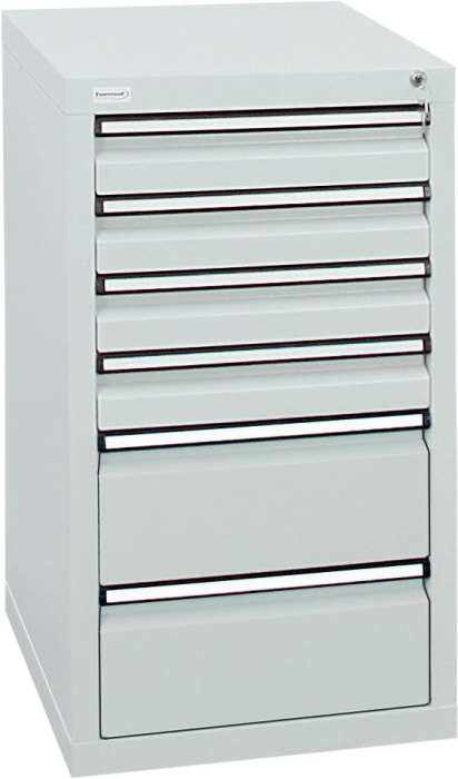 Format Schubladenschrank
B500xT500xH900mm
RAL 7035/7035 - Detail 1