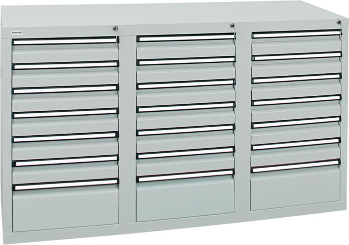 Format Schubladenschrank
B500xT1500xH900mm
RAL 7035/7035 - Detail 1
