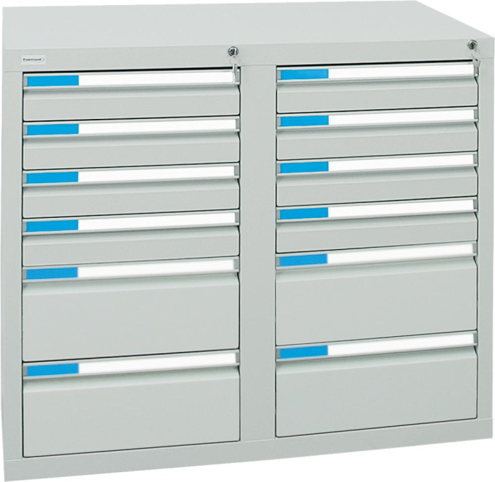 Format Schubladenschrank
B500xT1000xH900mm
RAL 7035/7035 - Detail 1
