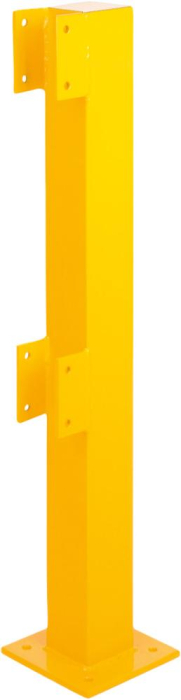 Endpfosten für Geländer
H1000xB140xT80 mm
Stahl, RAL 1023 - Detail 1
