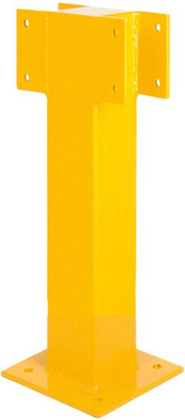Mittelpfosten f.Geländer
H500xB140xT80 mm
Stahl, RAL 1023 - Detail 1