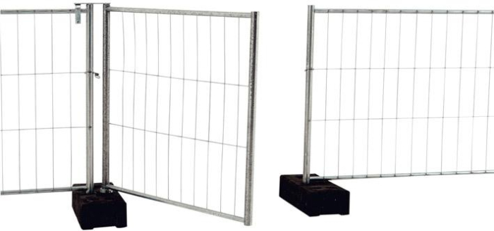 Türelement
B1200xH1200 mm vzk
für Mobilzaun - Detail 1