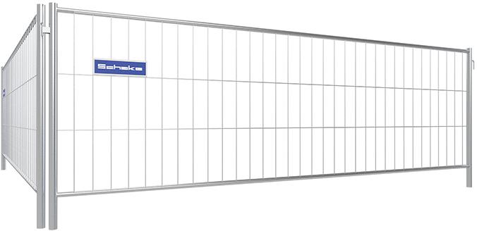 Zaunelement
B3500xH1200 mm vzk
für Mobilzaun - Detail 1