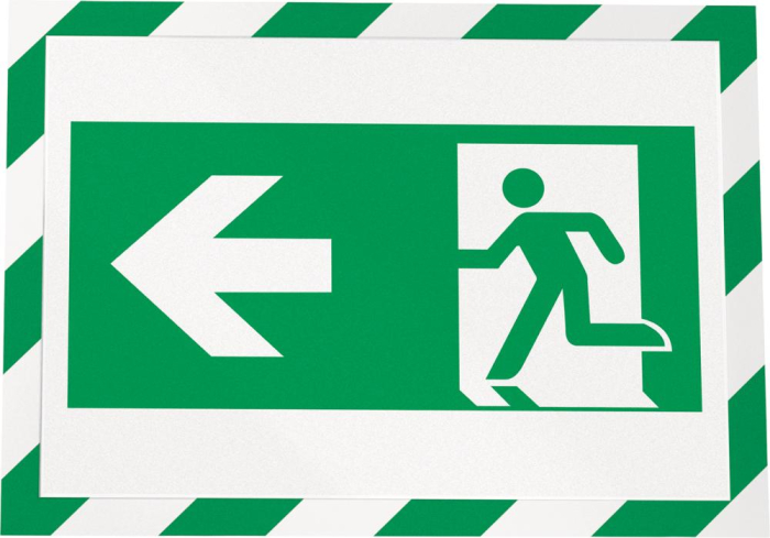 Magnetrahmen SECURITY A4
DURAFRAME grün/weiß - Detail 1