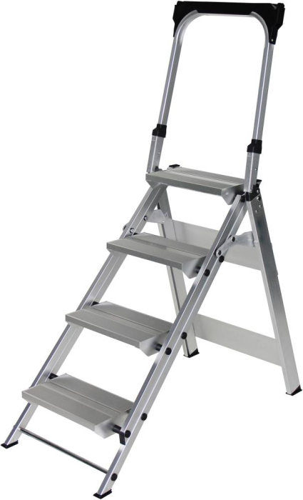 Alu-Klapptreppe
4 Stufen mit Bügel
Höhe o. Stufe 0,86 m - Detail 1
