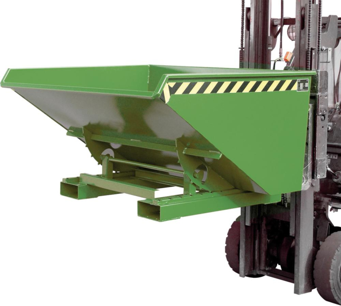 Kippbehälter EXPO 900 l
B1570xT1260xH835 mm
RAL6011 Tragkraft 1000kg - Detail 1