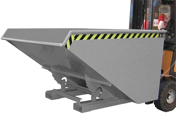 Kippbehälter EXPO 1200 l
B1070xT1720xH1095 mm
RAL7005 Tragkraft 1500kg - Detail 1