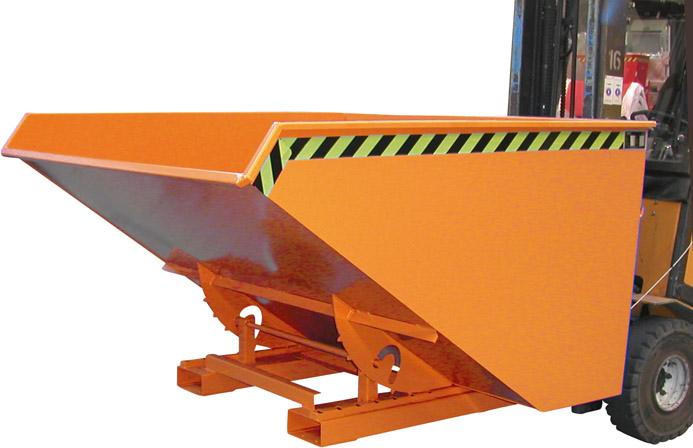 Kippbehälter EXPO 1200 l
B1070xT1720xH1095 mm
RAL2000 Tragkraft 1500kg - Detail 1