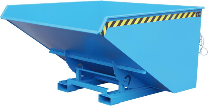 Kippbehälter EXPO 2100 l
B1870xT1720xH1095 mm
RAL5012 Tragkraft 1500kg - Detail 1