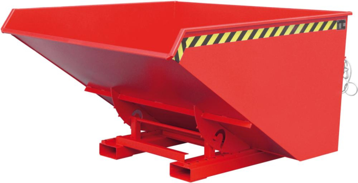 Kippbehälter EXPO 2100 l
B1870xT1720xH1095 mm
RAL3000 Tragkraft 1500kg - Detail 1