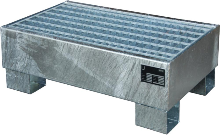 Auffangwanne mit GR
800x500x290 verz - Detail 1