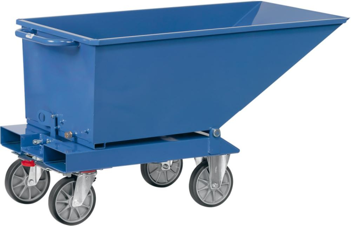 Muldenkipper 250l
B713xT1359xH780 mm
RAL 5007 Tragkraft 750kg - Detail 1