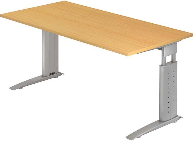 Schreibtisch US16
160x80 Buche - Detail 1