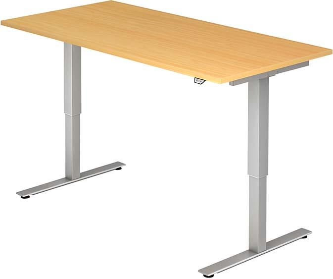 Schreibtisch Buche
von 735 - 1190 mm - Detail 1