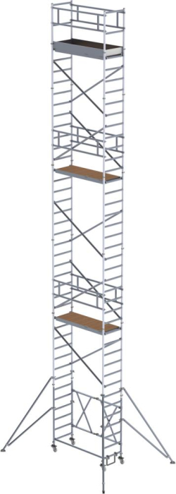 Alu-Klappgerüst
Plattform B1800xT750 mm
Plattformhöhe 10,80 m - Detail 1
