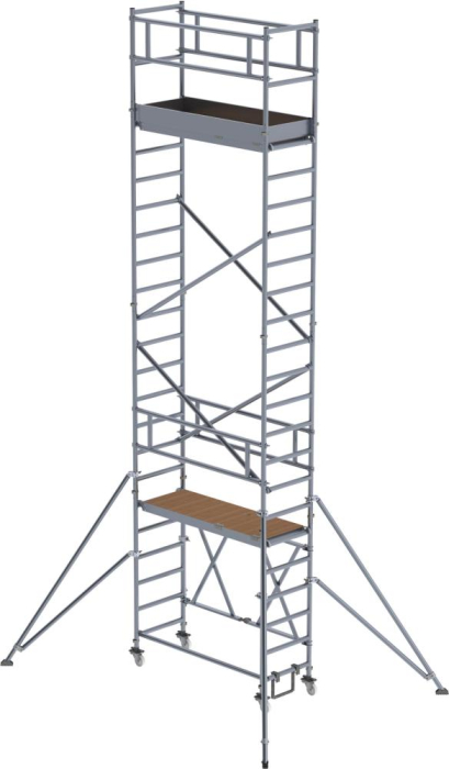 Alu-Klappgerüst
Plattform B1800xT750 mm
Plattformhöhe 5,80 m - Detail 1