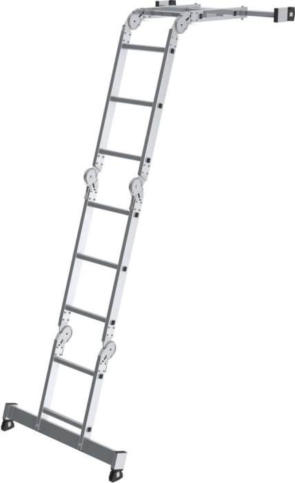 Alu-Vielzweckleiter
2x2 + 2x3 Sprossen
Höhe als Bühne 0,63 m - Detail 1