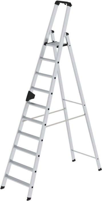 Alu-Stehleiter
10 Stufen
Gesamthöhe 2,31 m - Detail 1