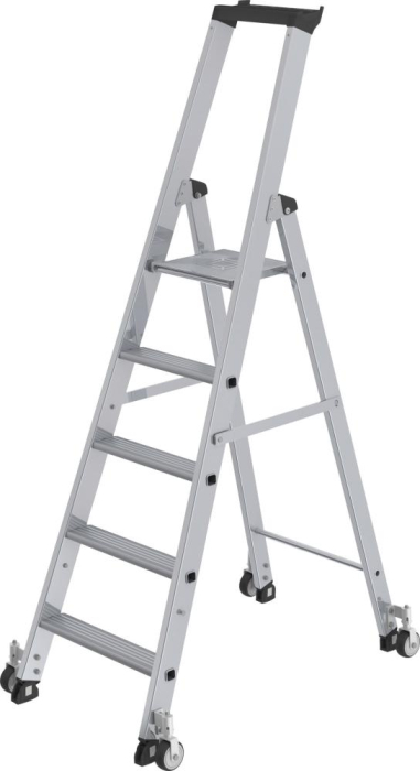 Alu-Stehleiter
5 Stufen
Gesamthöhe 1,14 m - Detail 1