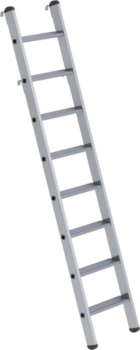 Alu-Regalleiter
8 Stufen, einhängbar
Leiterlänge 2,19 m - Detail 1