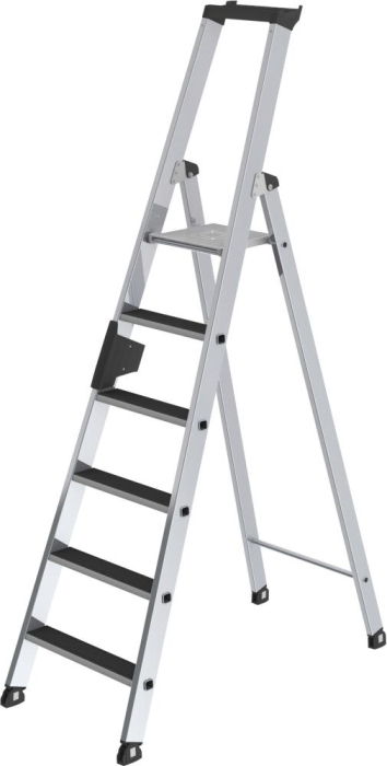 Alu-Stehleiter
6 Stufen clip-step
Gesamthöhe 2,05 m - Detail 1
