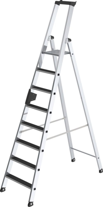 Alu-Stehleiter
8 Stufen clip-step
Gesamthöhe 2,51 m - Detail 1
