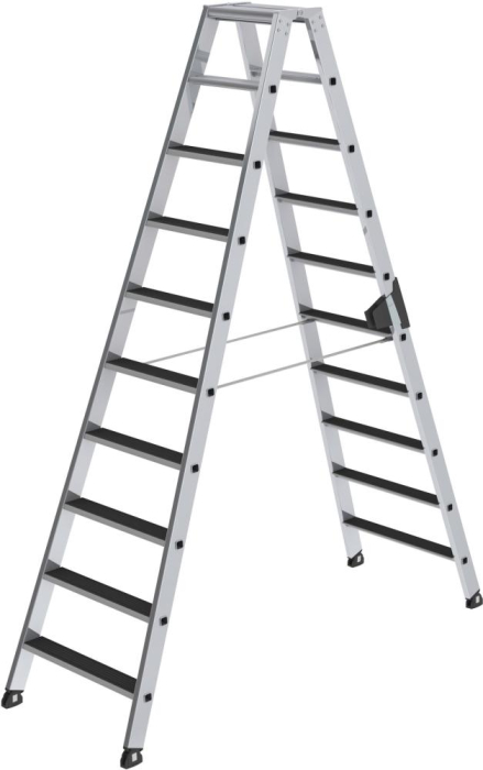 Alu-Stehleiter
2x10 Stufen clip-step
Gesamthöhe 2,32 m - Detail 1