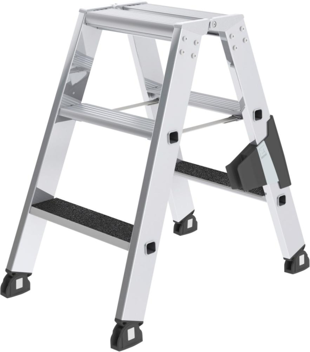 Alu-Stehleiter
2x3 Stufen clip-step R13
Gesamthöhe 0,67 m - Detail 1