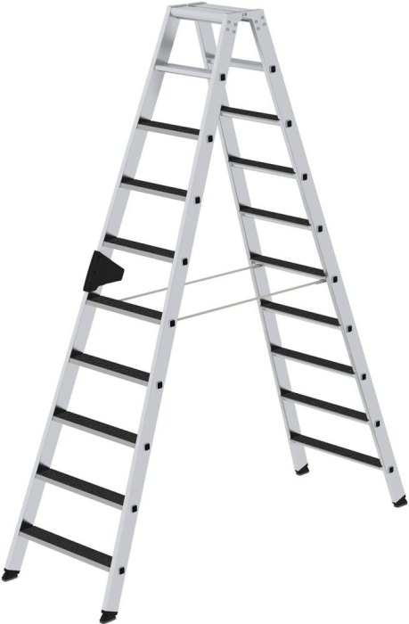 Alu-Stehleiter
2x10Stufen clip-step R13
Gesamthöhe 2,32 m - Detail 1