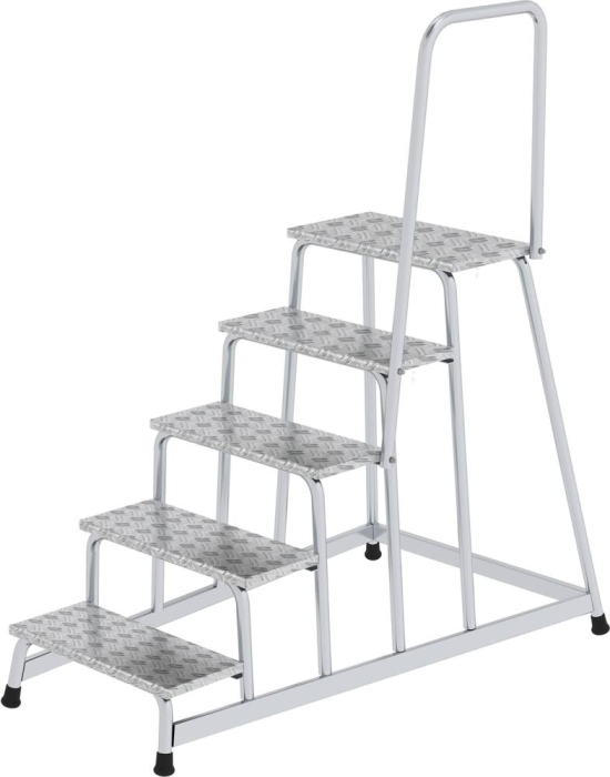 Alu-Arbeitspodest
mit Handlauf, starr - Detail 1