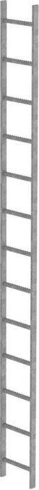 Schachtleiter
13 Sprossen L 3,64 m
B340 mm LW 300 mm - Detail 1